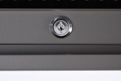 FH-713K(AGY)スクエアポストカムロック錠付(アッシュグレー